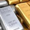 ارتفاع الذهب  والفضة في المعاملات الفورية